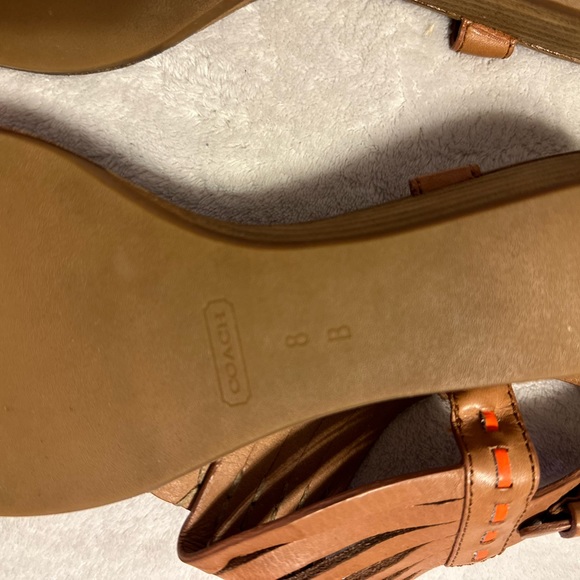 COACH Boho Sandals 8B - Picture 13 of 14